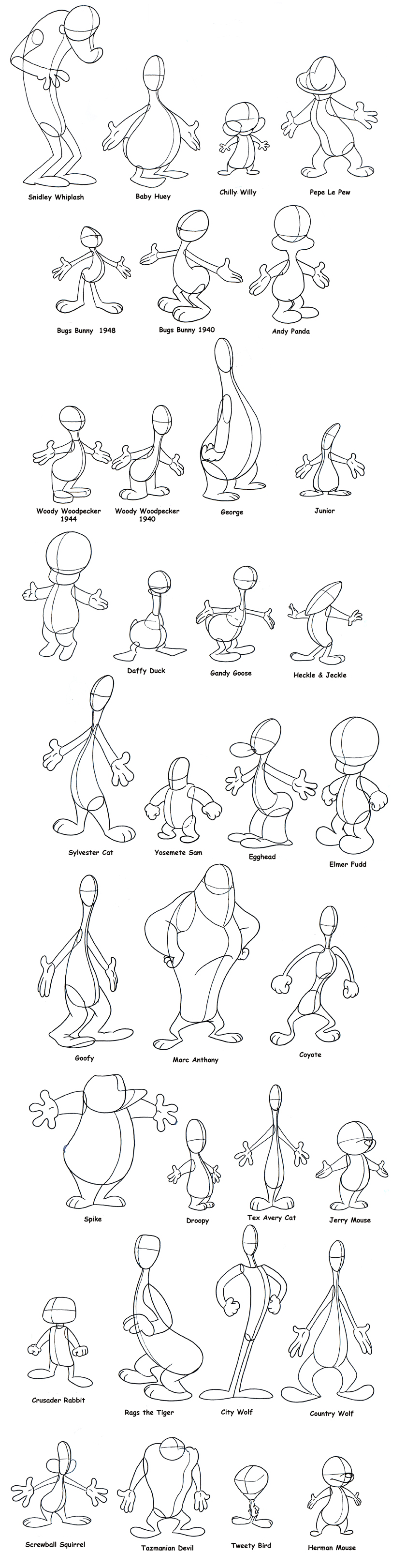 different types of animation